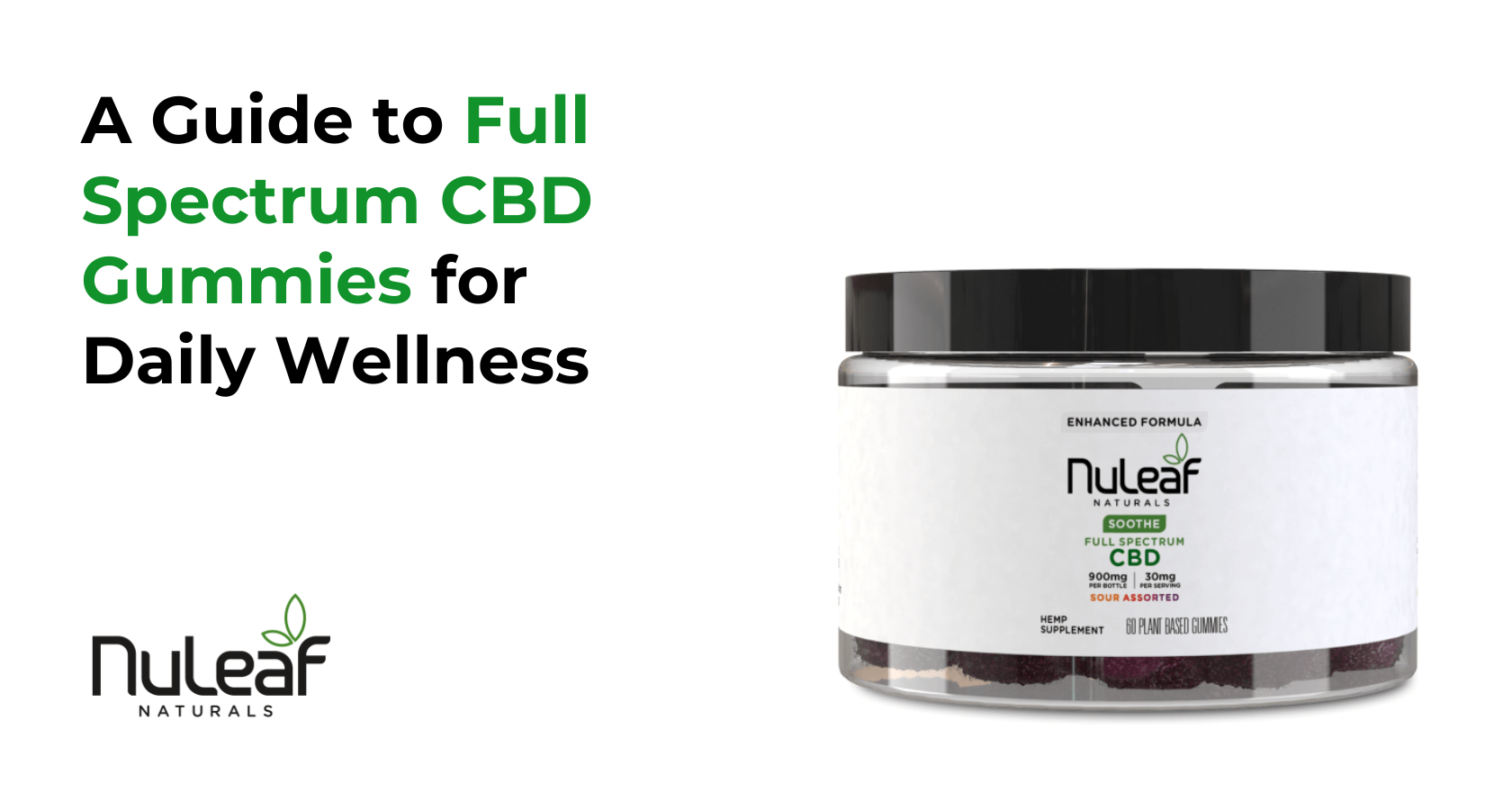 A Guide to Full Spectrum CBD Gummies for Daily Wellness