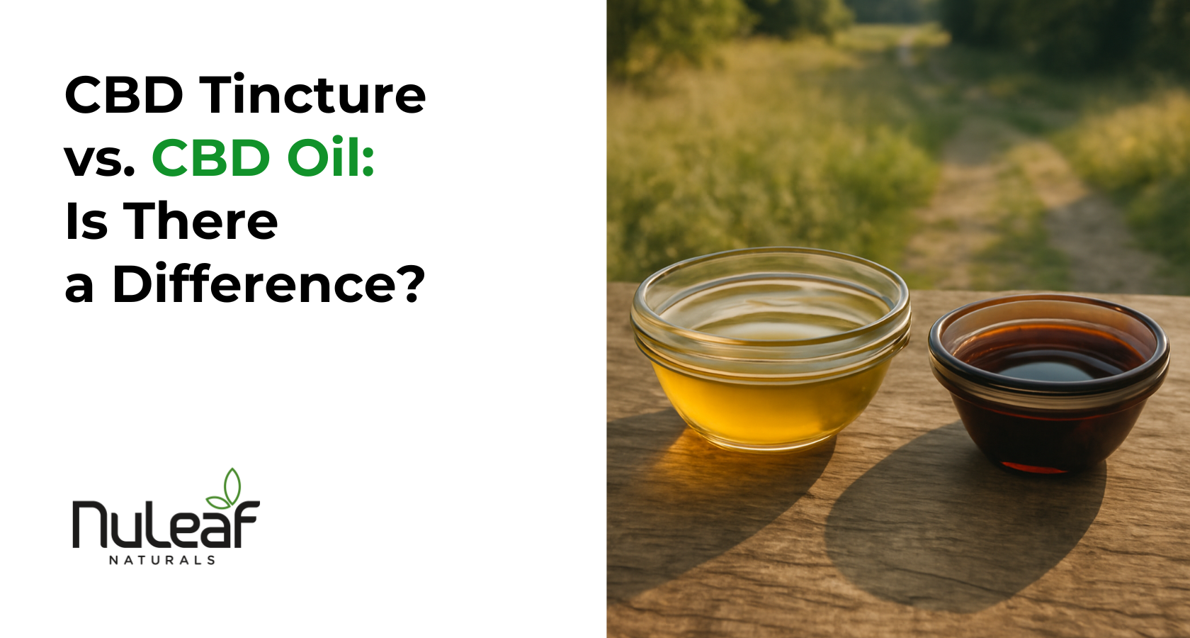 CBD Tincture vs. CBD Oil: Is There a Difference?