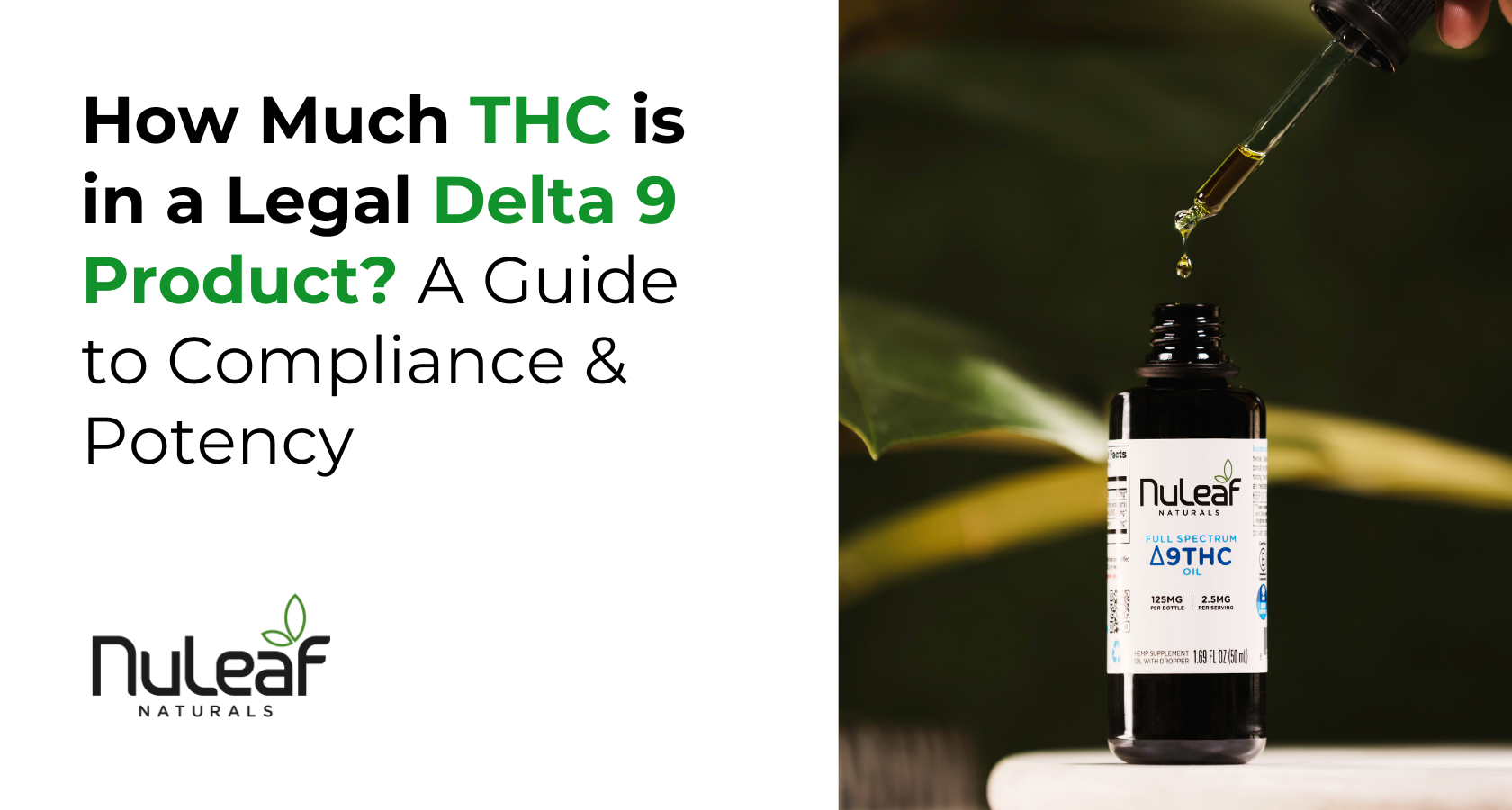 How Much THC is in a Legal Delta 9 Product? A Guide to Compliance & Potency