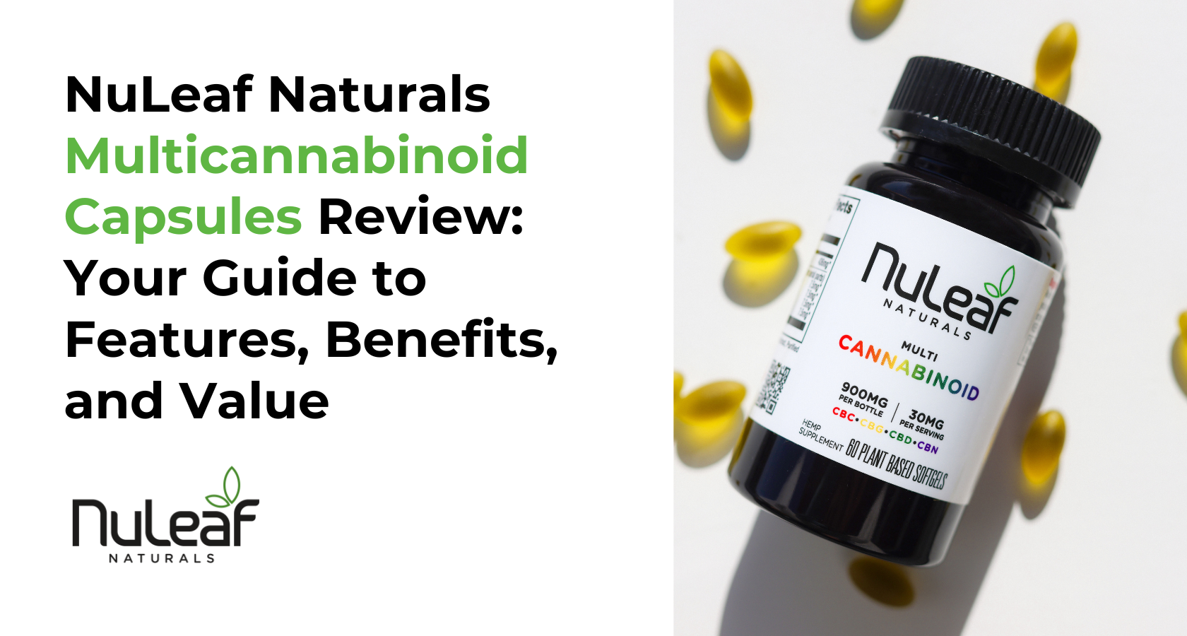 NuLeaf Naturals Multicannabinoid Capsules
