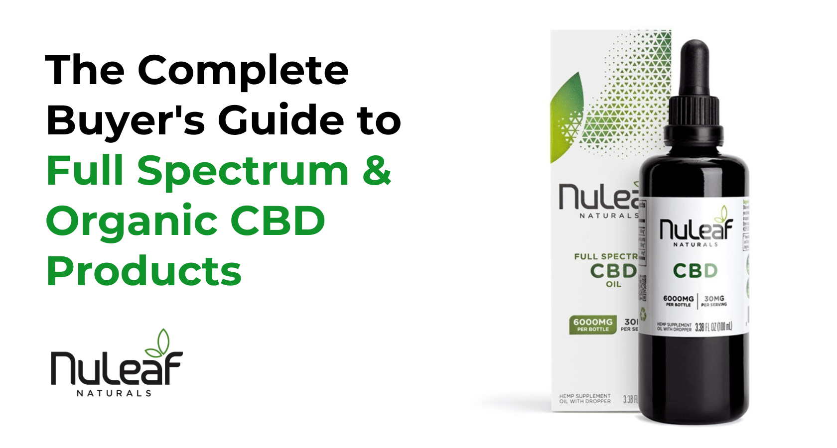 guide for full spectrum organic CBD products