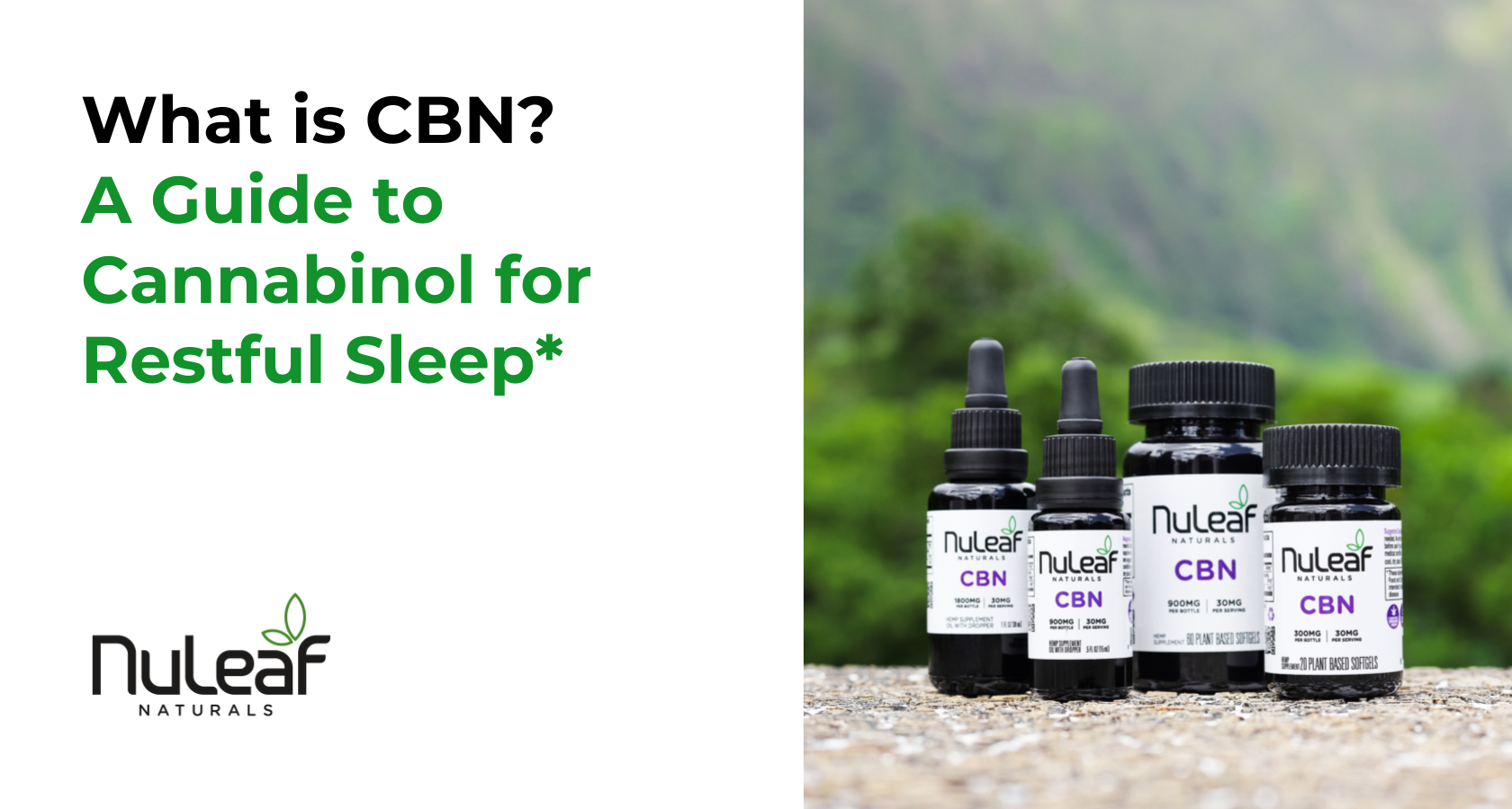 What is CBN? A Guide to Cannabinol for Restful Sleep*