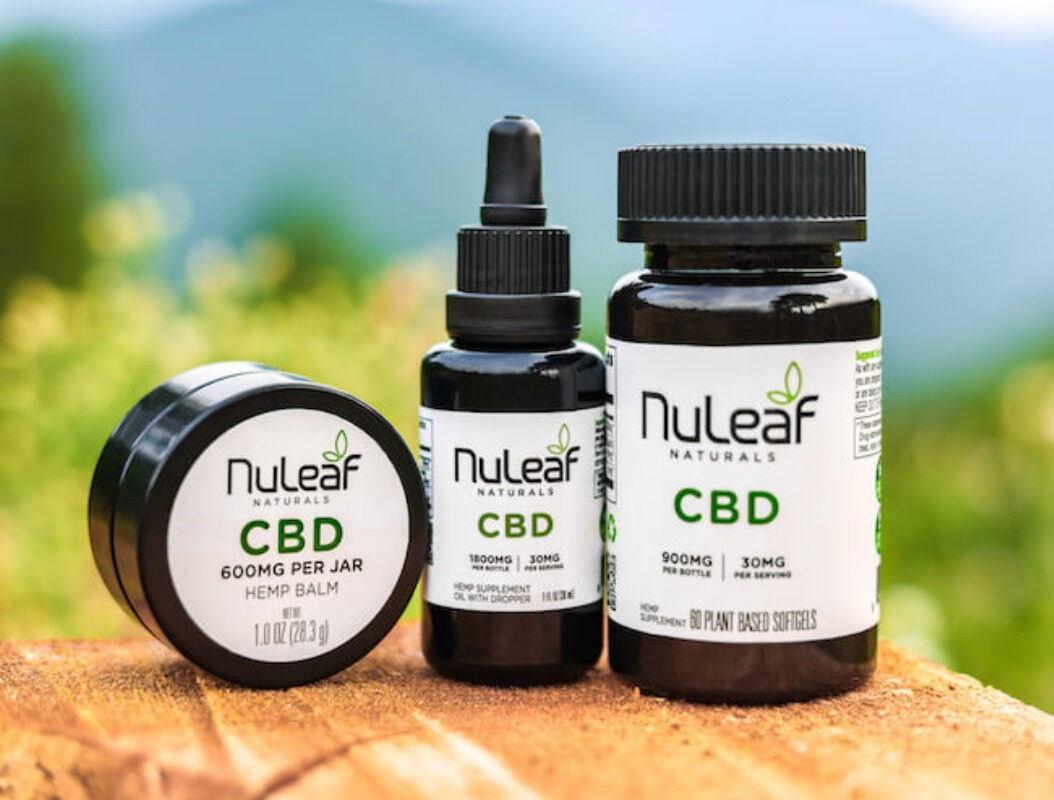 cbd balm, oil, and capsules