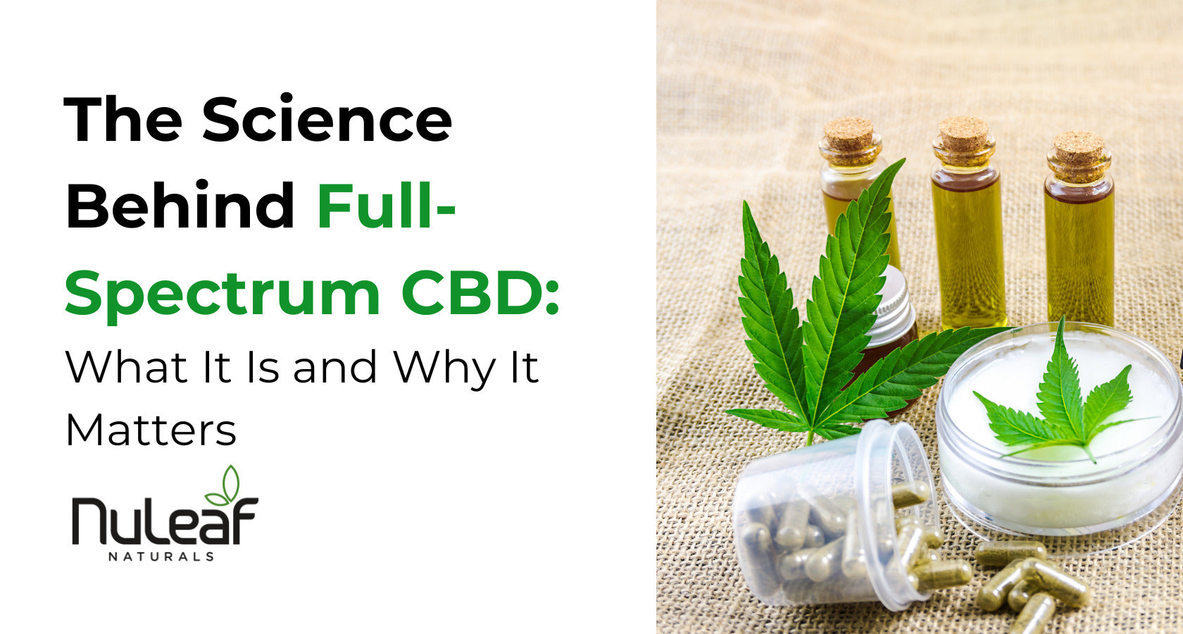 The Science Behind Full-Spectrum CBD: What It Is and Why It Matters