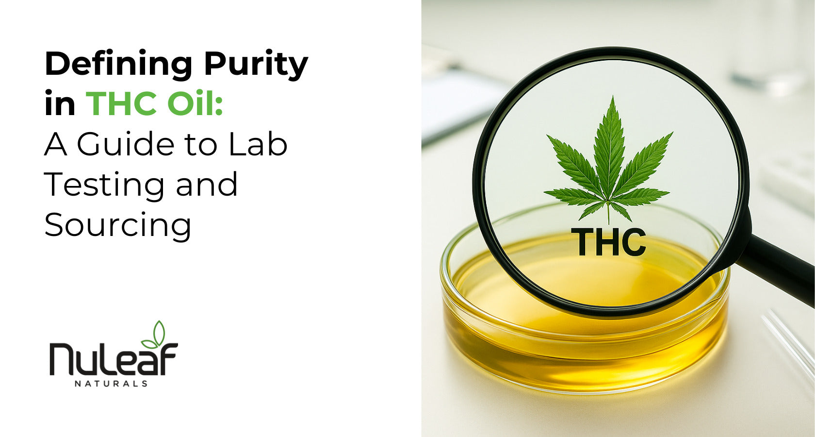 Defining Purity in THC Oil: A Guide to Lab Testing and Sourcing