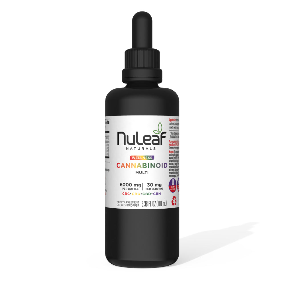 Shop Multicannabinoid Oil | 60mg/mL 4-in-1 Blend | Nuleaf Naturals
