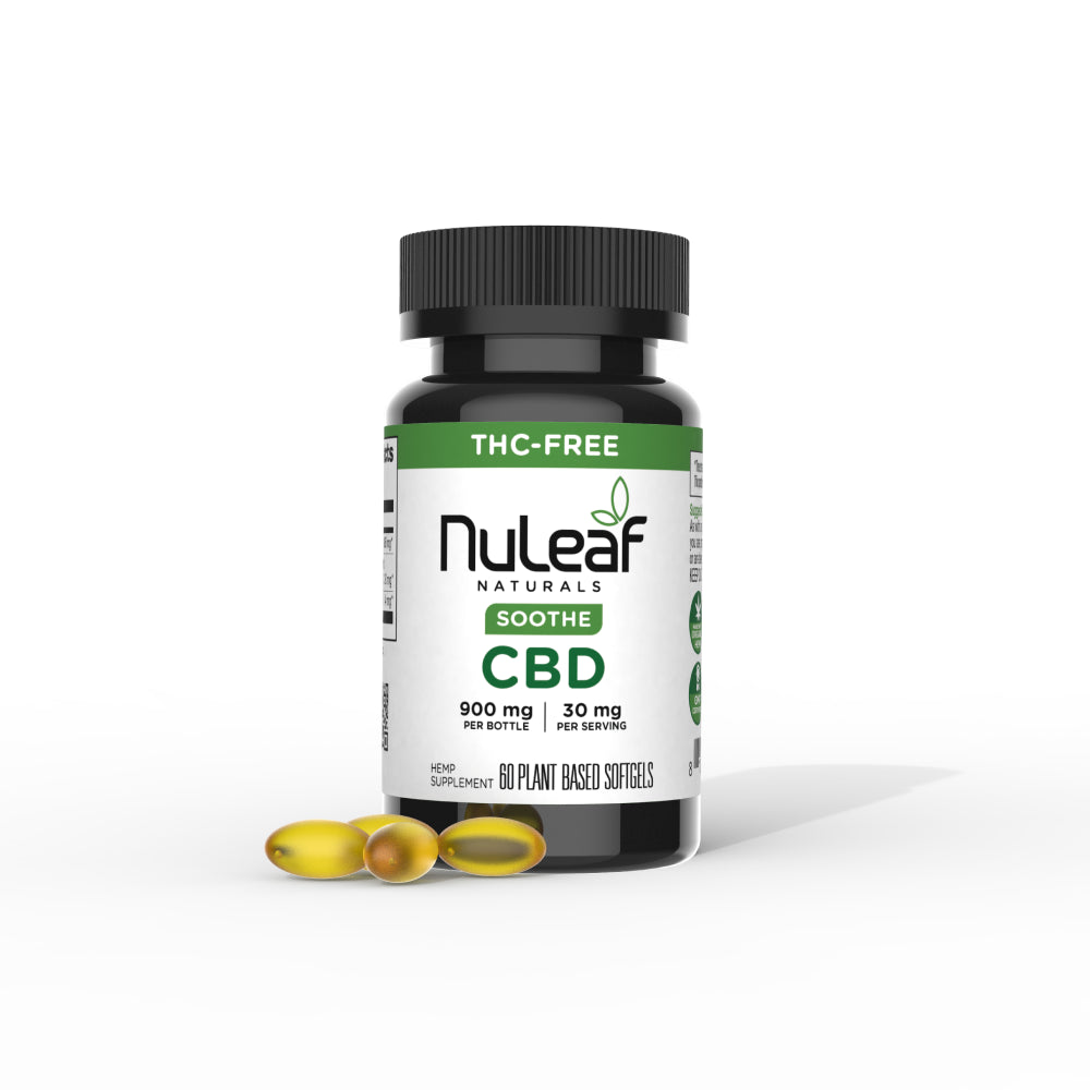 CBD Soothe Softgels - Broad Spectrum