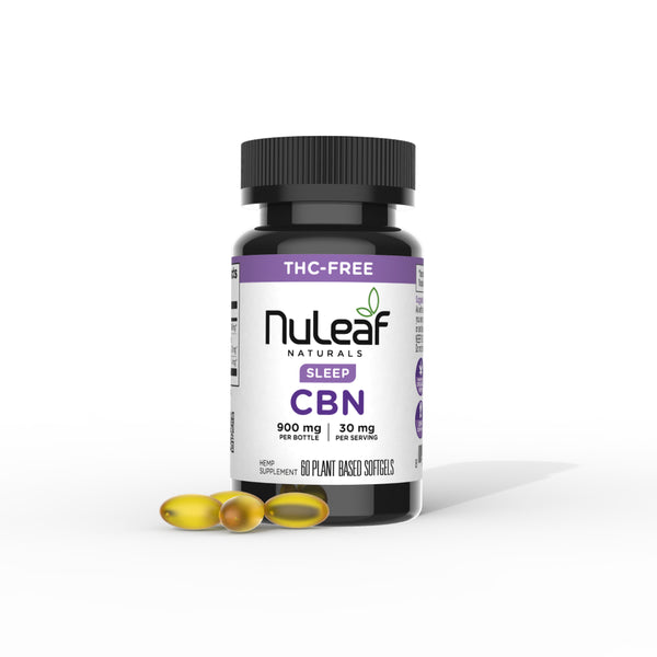 CBN Sleep Softgels - Broad Spectrum | Nuleaf Naturals