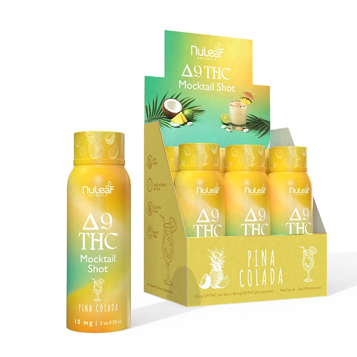 D9 THC Mocktail Shots