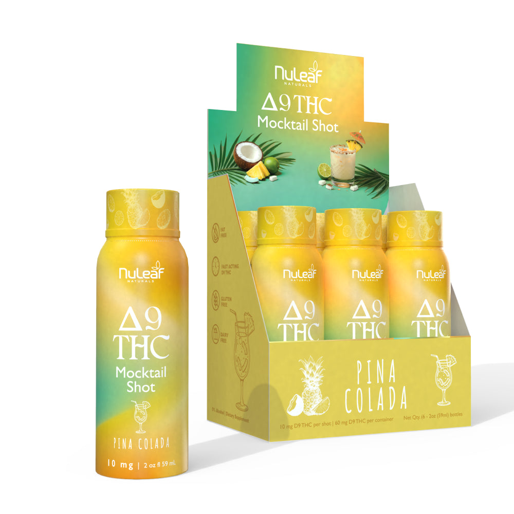 D9 THC Mocktail Shots