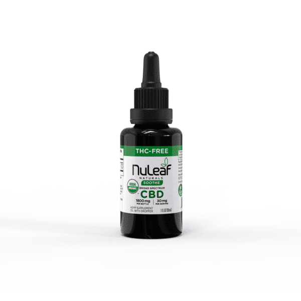 Buy Broad Spectrum CBD Oil | 60mg/mL THC-Free | Nuleaf Naturals