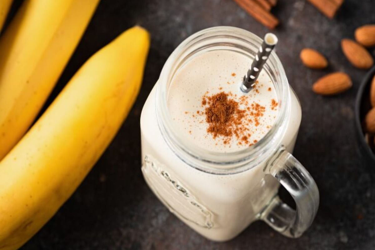 CBD Peanut Butter Banana Cacao Smoothie Recipe