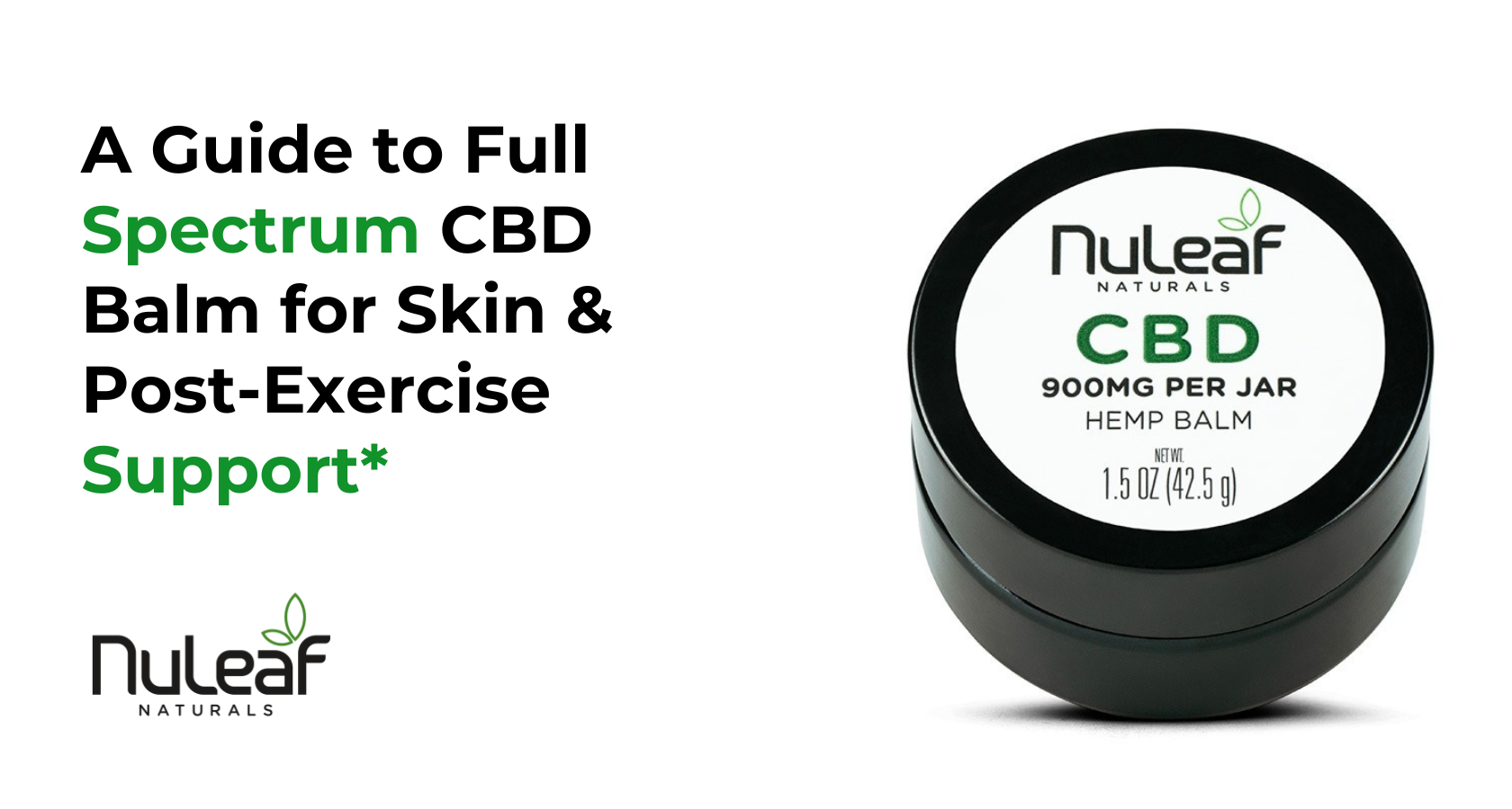 Full Spectrum CBD Balm