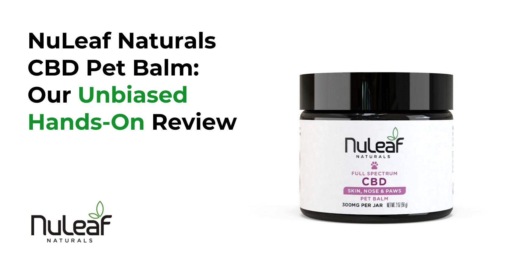 NuLeaf Naturals CBD Pet Balm