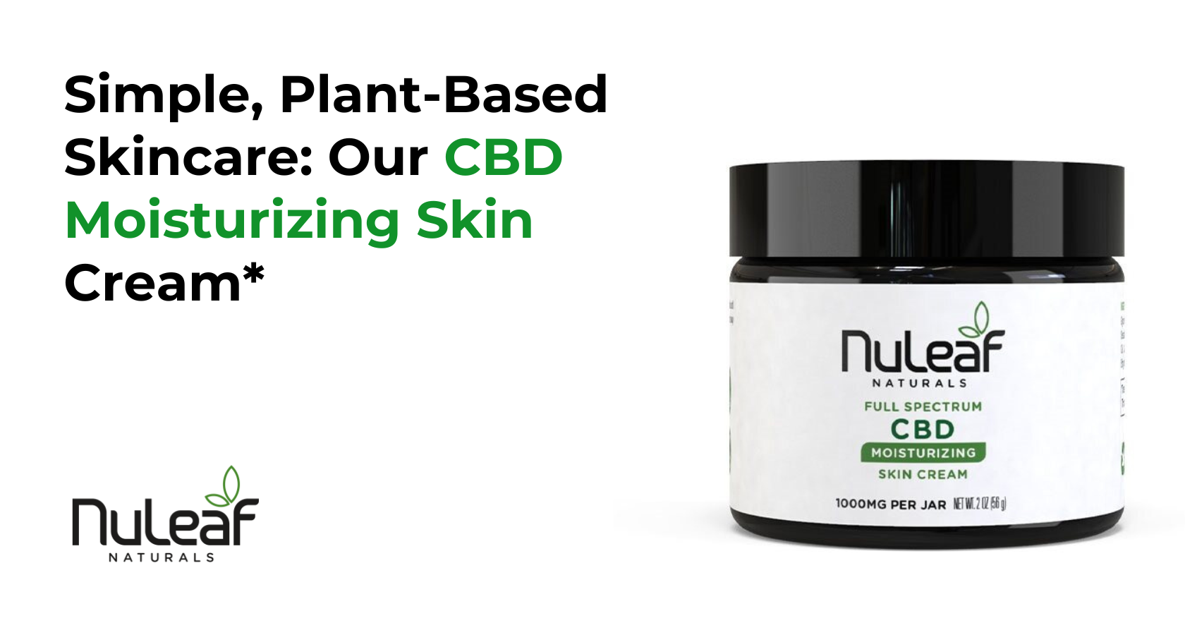 CBD Moisturizing Skin Cream