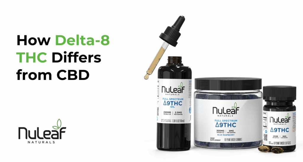 How Delta-8 THC Differs from CBD 