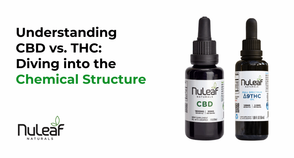 Understanding CBD vs. THC: Diving into the Chemical Structure